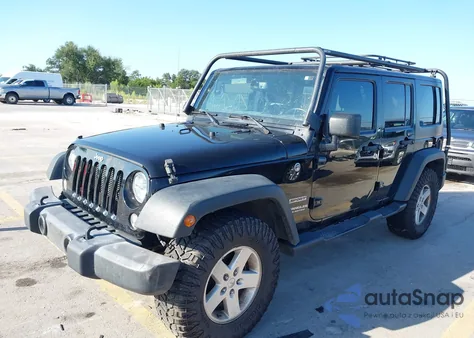 2017 Jeep Wrangler Unlimited Sport 4X4 z USA, uszkodzony, nr VIN 1C4BJWDG5HL733901